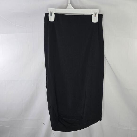 Bae. Kiss and Tell Tuck Black Maternity Mini Skirt Size XS - Picture 5 of 5
